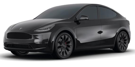 TESLA MODEL Y 2021 5YJYGDEF2MF268414 image